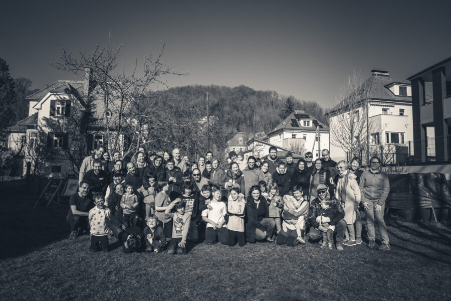 Fotografia de grup del Casal Català de Graz